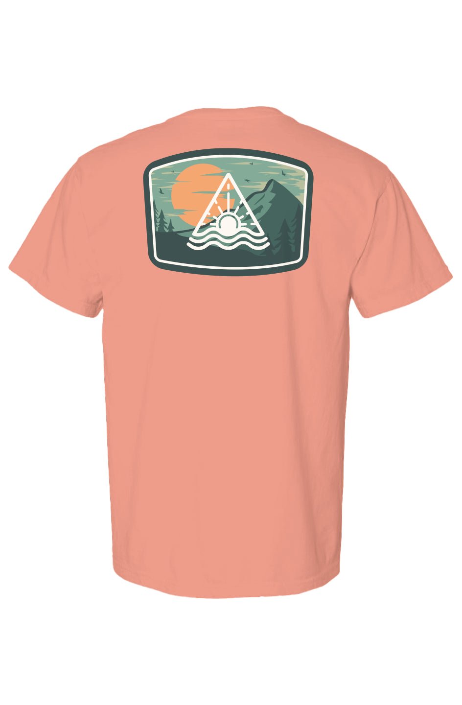 Canyon Fade Heavyweight Tee - Swash Peak