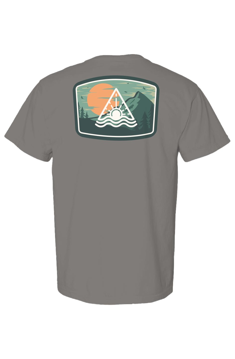 Canyon Fade Heavyweight Tee - Swash Peak