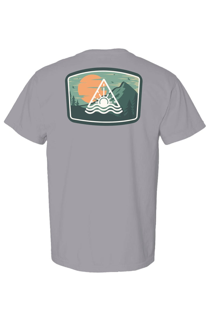 Canyon Fade Heavyweight Tee - Swash Peak