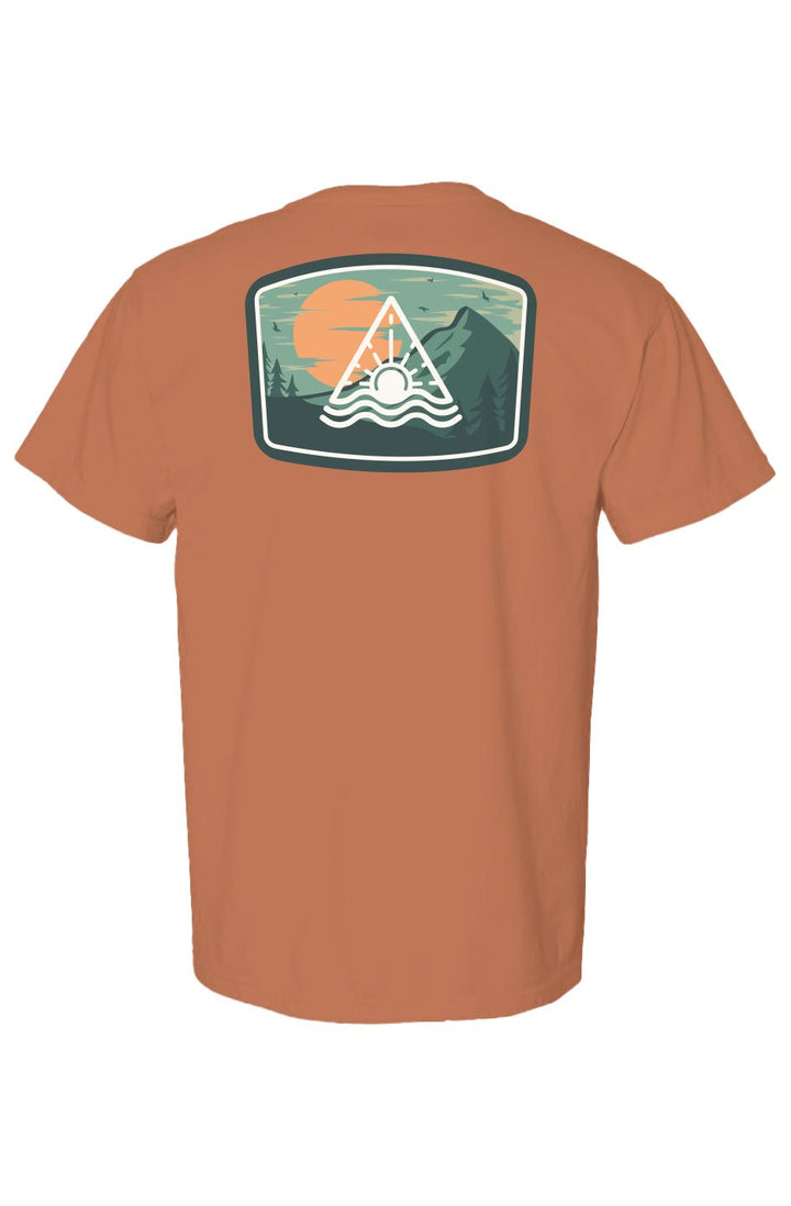 Canyon Fade Heavyweight Tee - Swash Peak