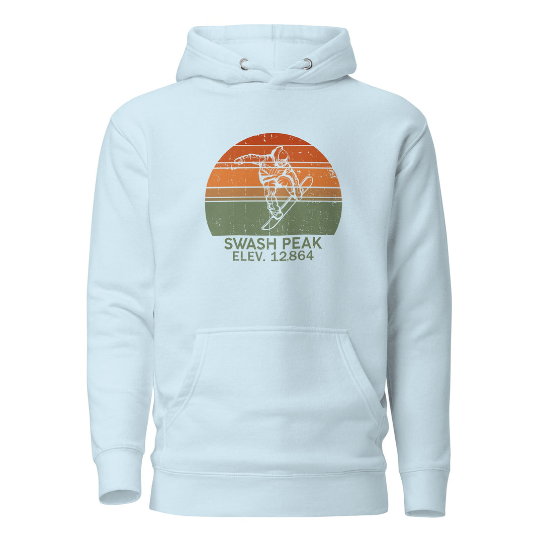 Catching Air Unisex Hoodie - Swash Peak