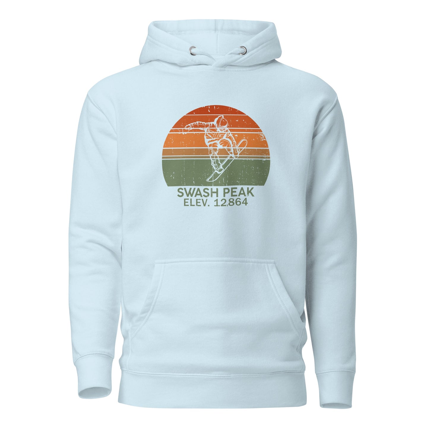 Catching Air Unisex Hoodie - Swash Peak