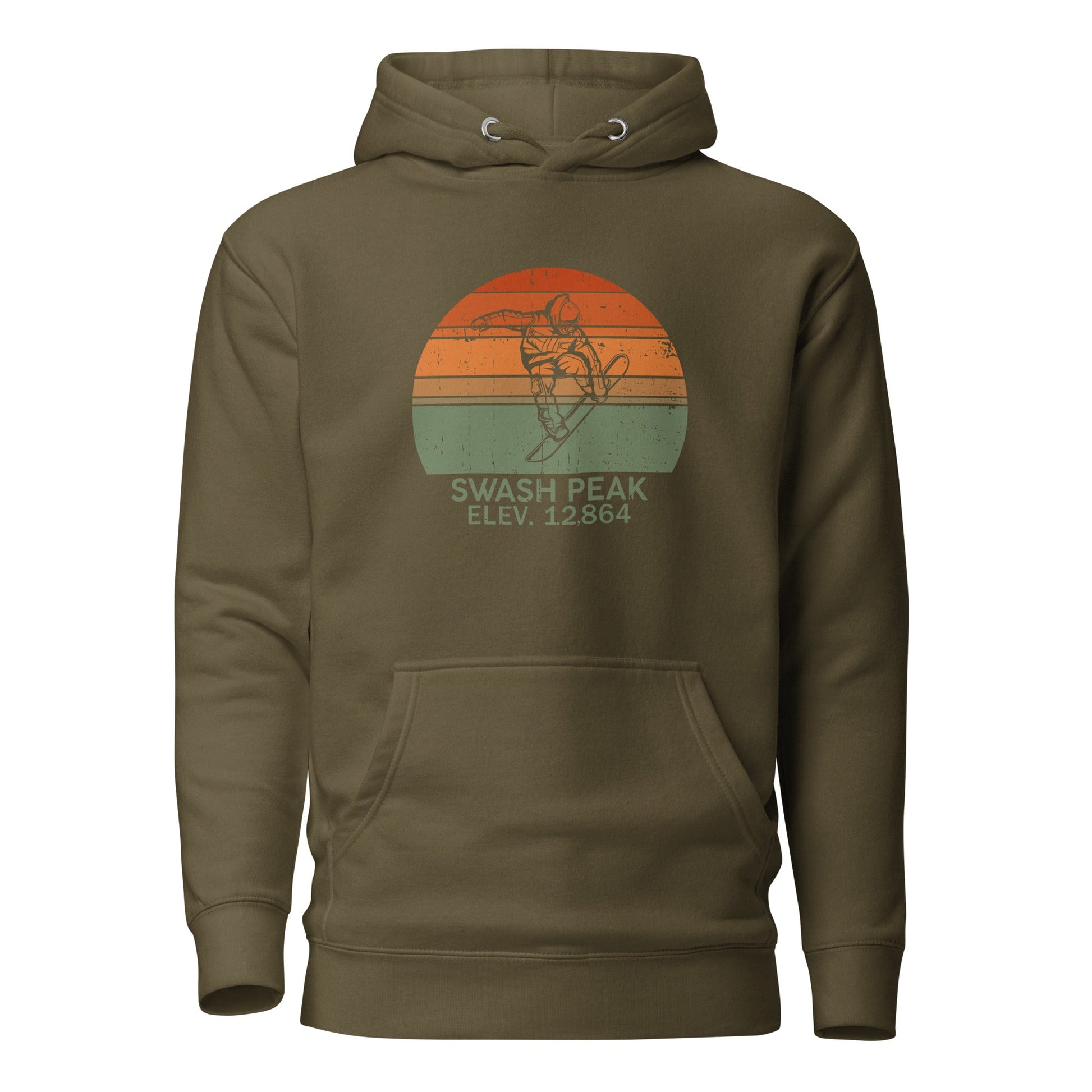 Catching Air Unisex Hoodie - Swash Peak