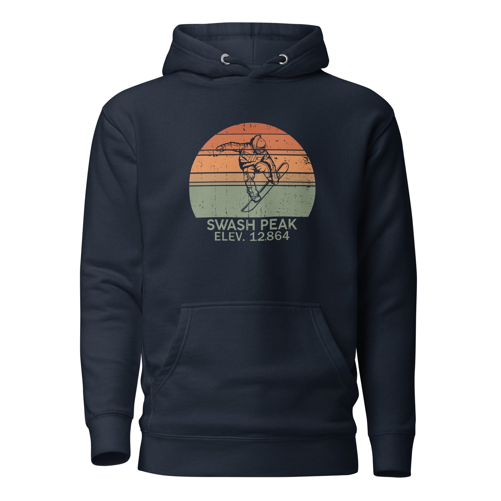 Catching Air Unisex Hoodie - Swash Peak