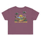 Chill Like a Legend Cropped Tee - Swash Peak