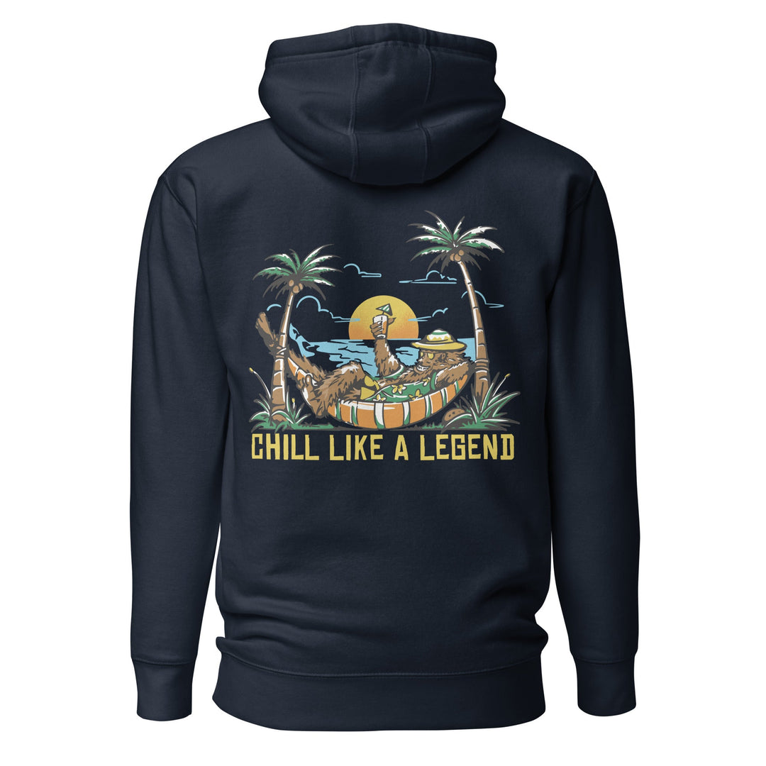 Chill Like a Legend Unisex Hoodie - Swash Peak