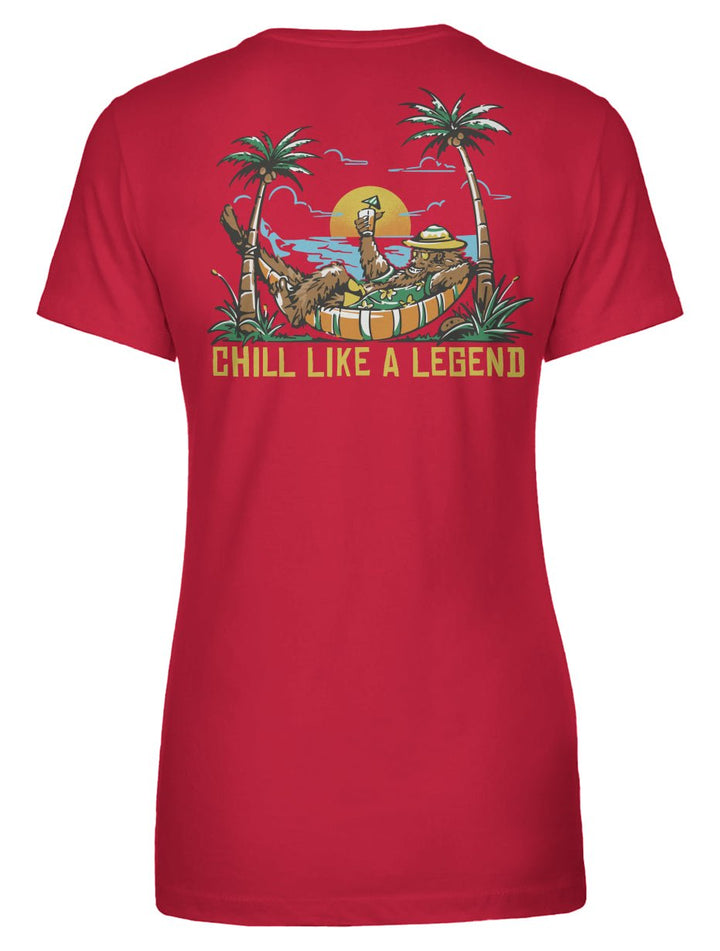 Chill Like a Legend Women's Tee - Swash Peak