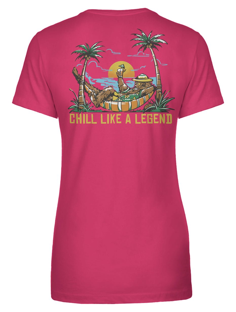 Chill Like a Legend Women's Tee - Swash Peak