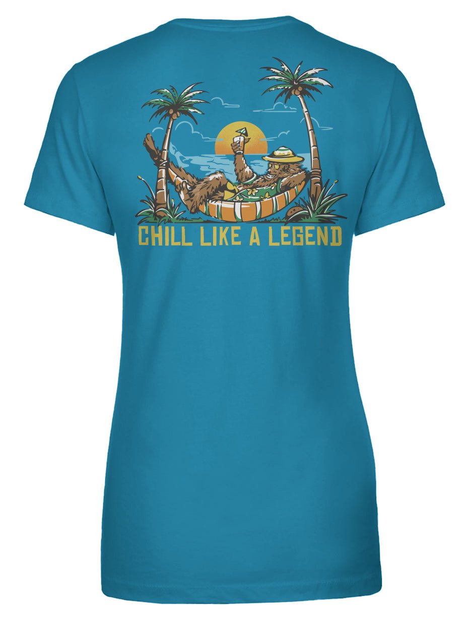 Chill Like a Legend Women's Tee - Swash Peak