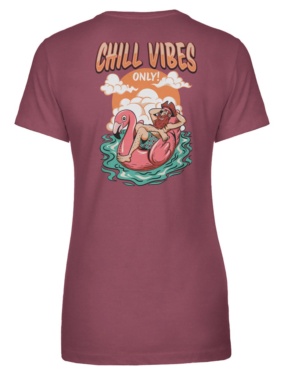 Chill Vibes Only Women's Tee - Swash Peak