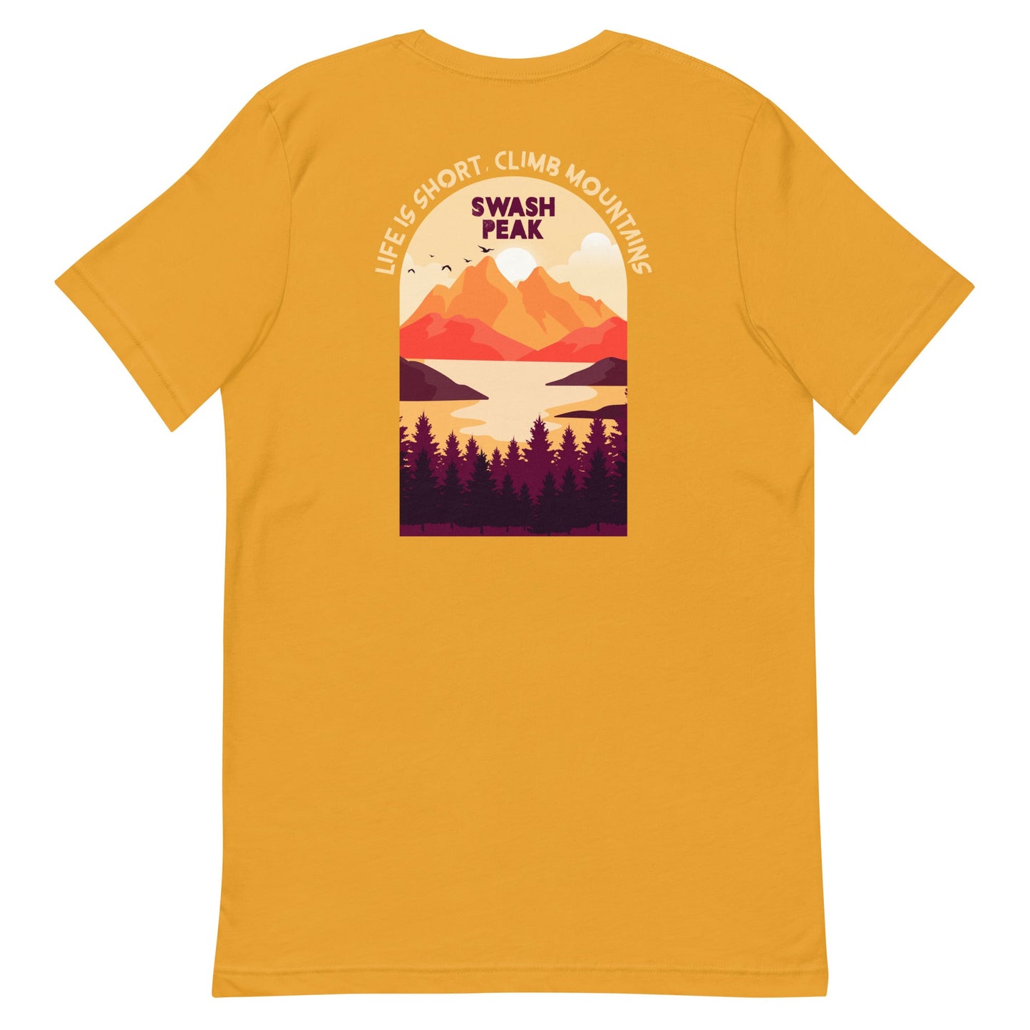 Climb Mountains Unisex Tee - Swash Peak