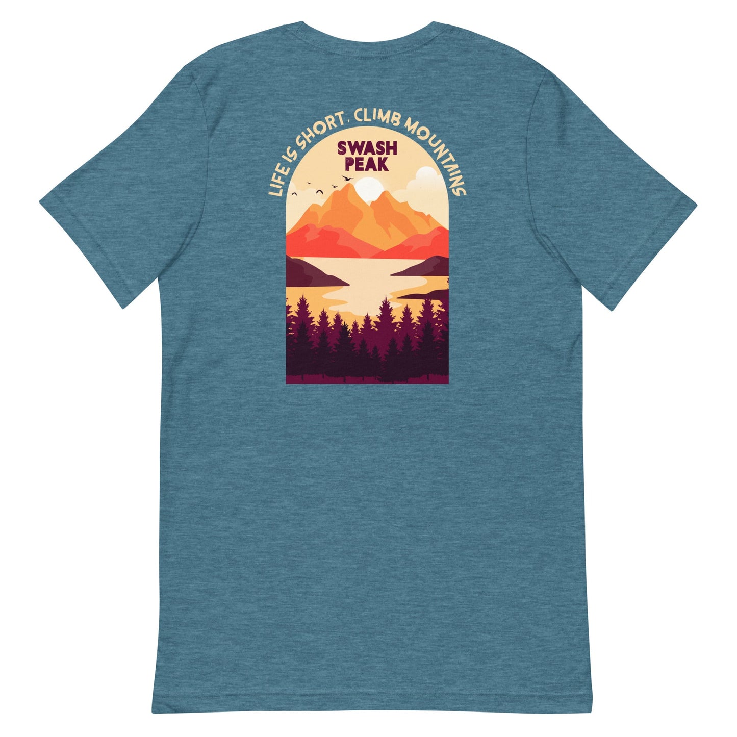 Climb Mountains Unisex Tee - Swash Peak