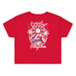Coastal Rhythm Cropped Tee - Swash Peak
