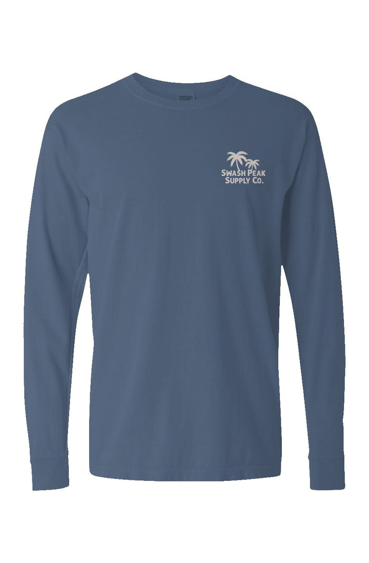 Coastal Rhythm Long Sleeve Unisex Tee - Swash Peak