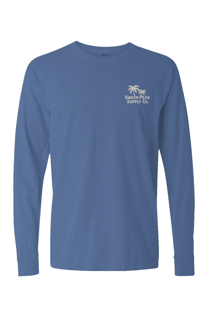 Coastal Rhythm Long Sleeve Unisex Tee - Swash Peak