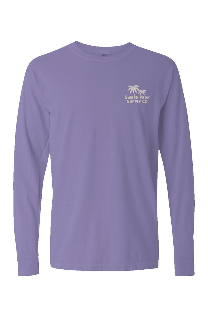 Coastal Rhythm Long Sleeve Unisex Tee - Swash Peak