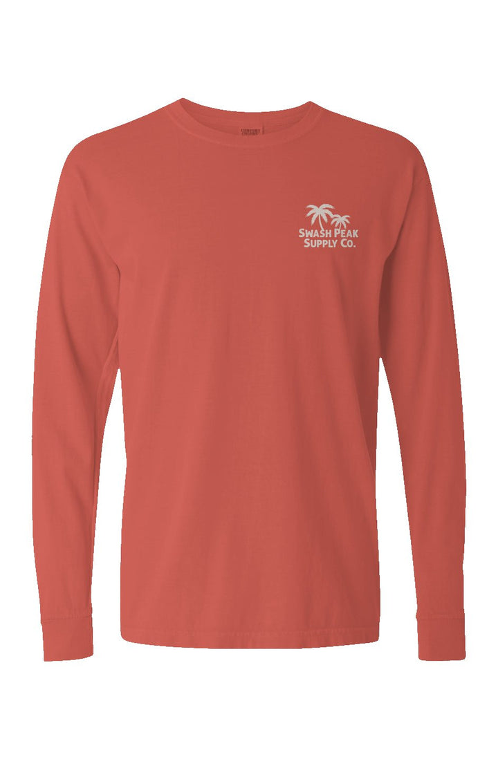 Coastal Rhythm Long Sleeve Unisex Tee - Swash Peak