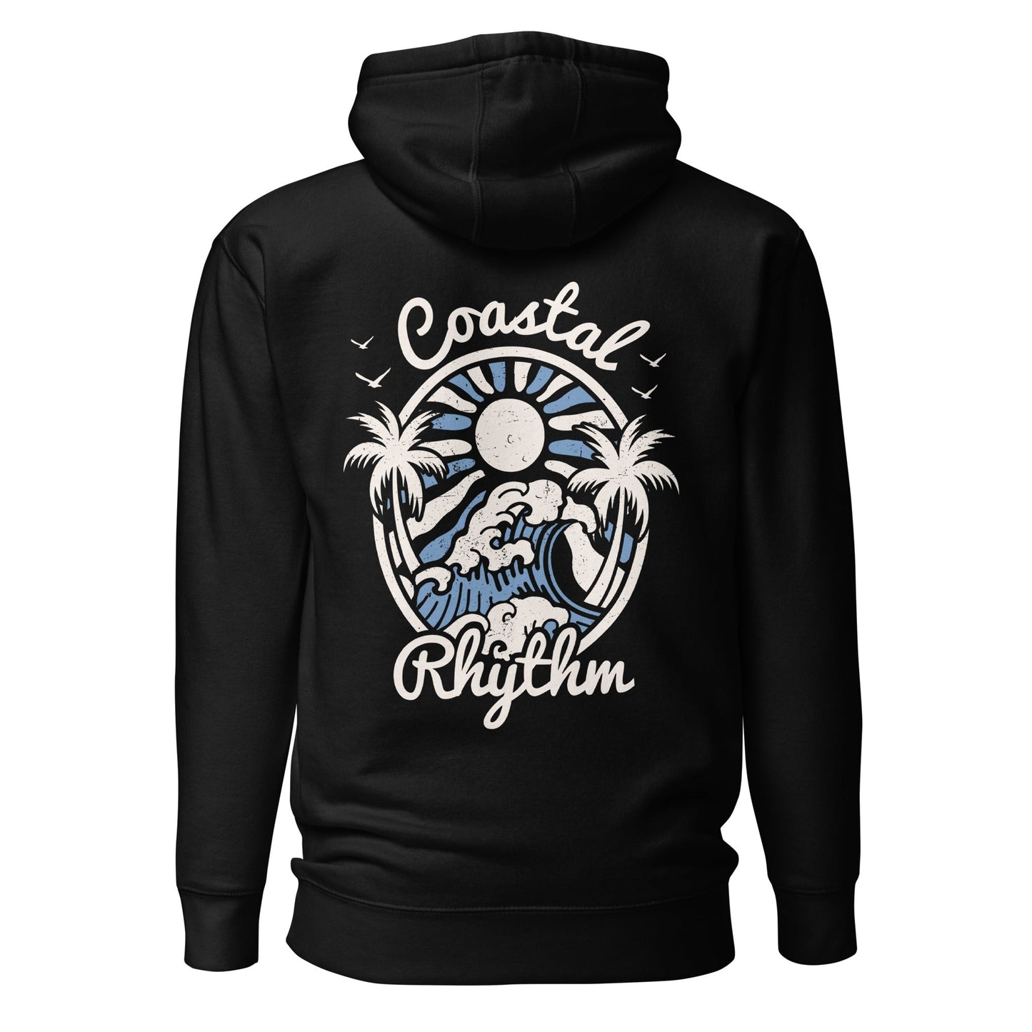 Coastal Rhythm Unisex Hoodie - Swash Peak