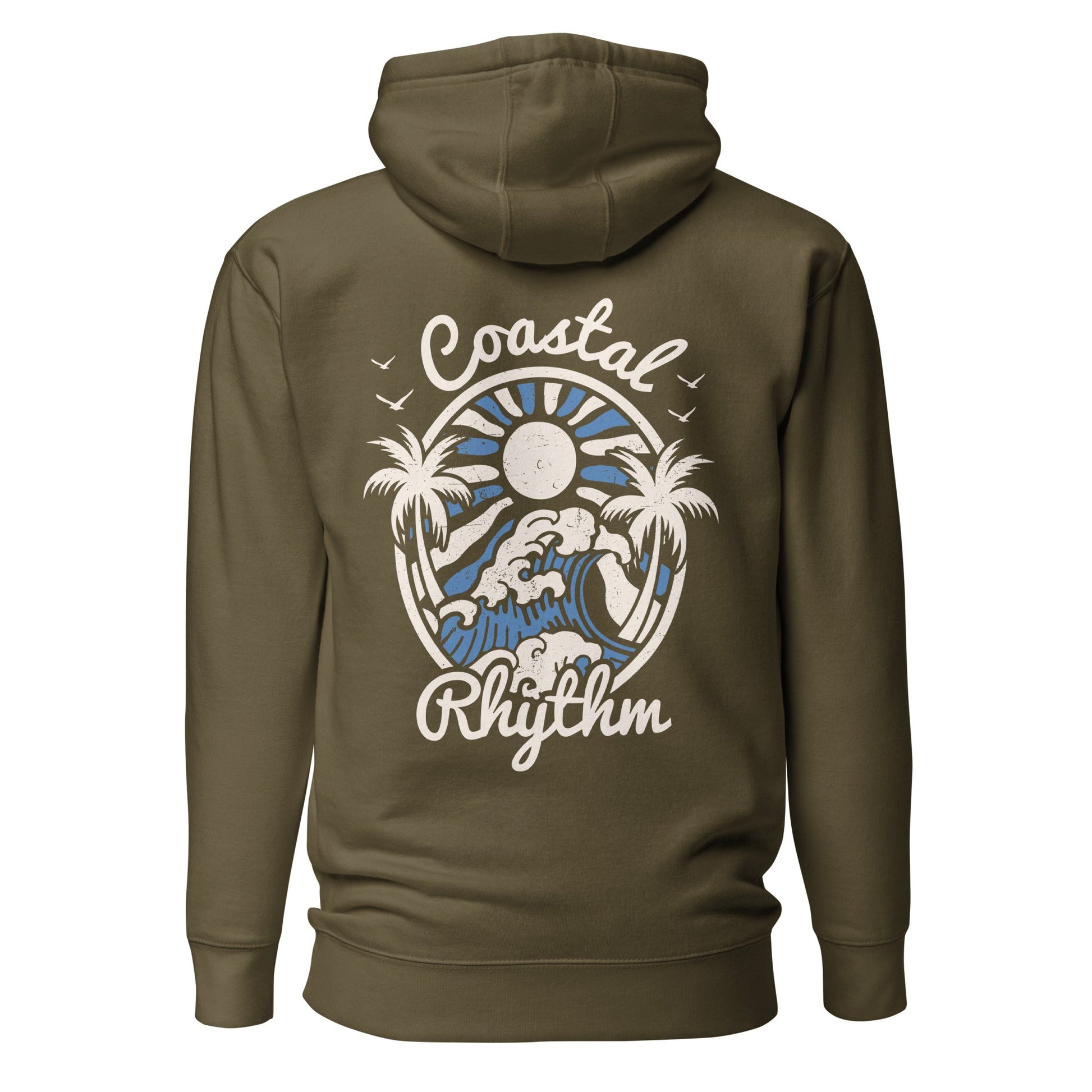 Coastal Rhythm Unisex Hoodie - Swash Peak