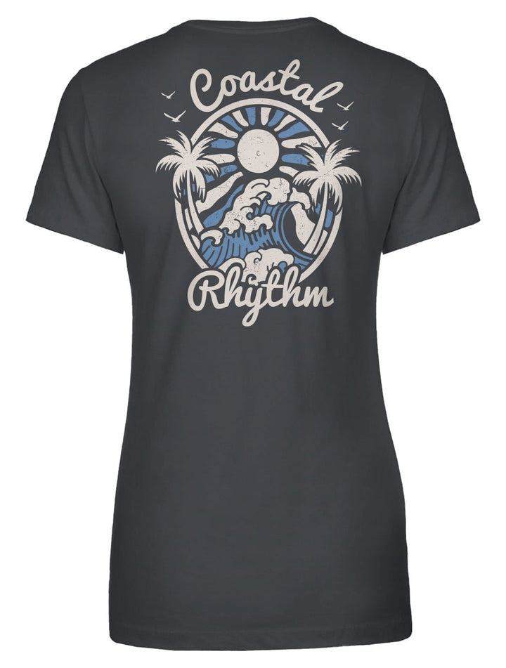 Coastal Rhythm Women's Tee - Swash Peak