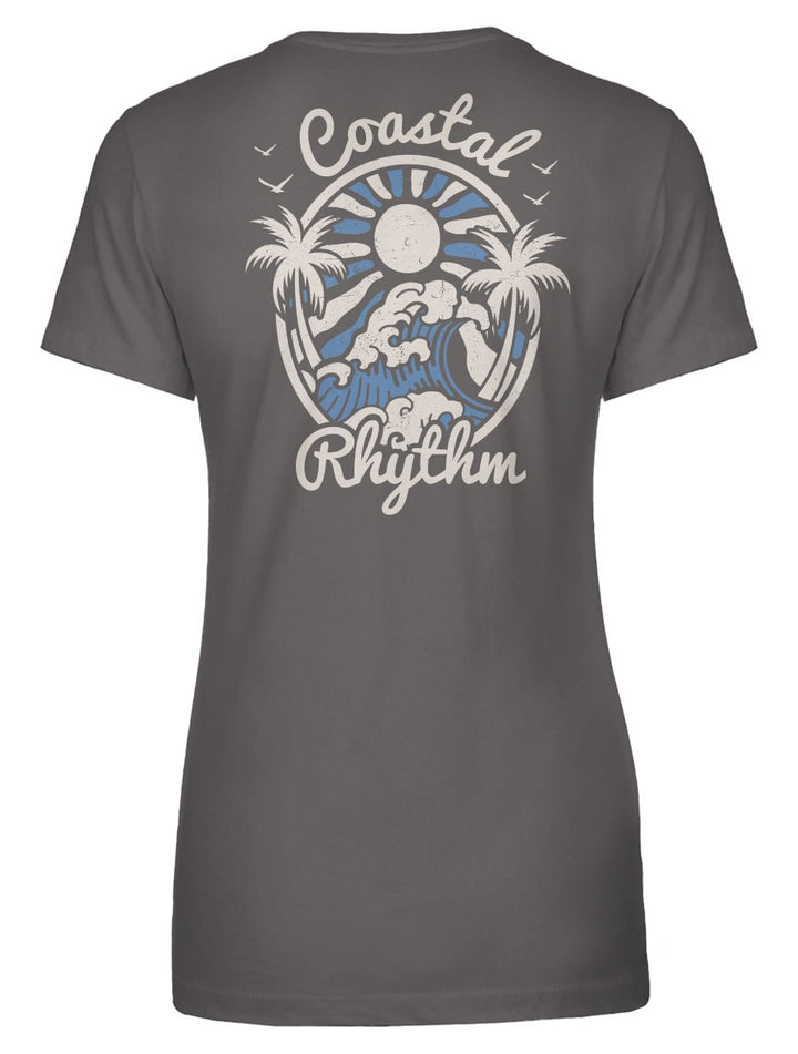 Coastal Rhythm Women's Tee - Swash Peak