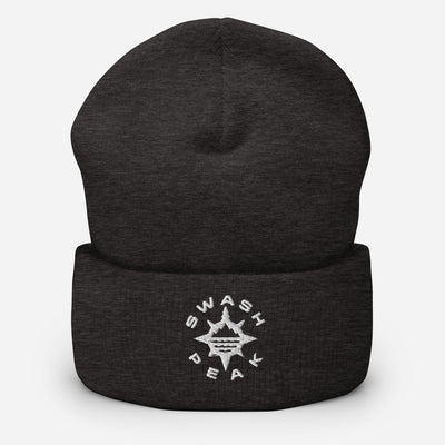 Rose Compass Cuffed Beanie