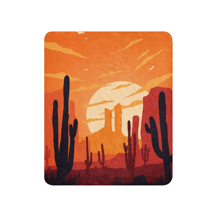 Desert Runner Sherpa Blanket - Swash Peak