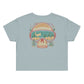 Dive Goggles Cropped Tee - Swash Peak