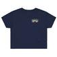 Dive Goggles Cropped Tee - Swash Peak