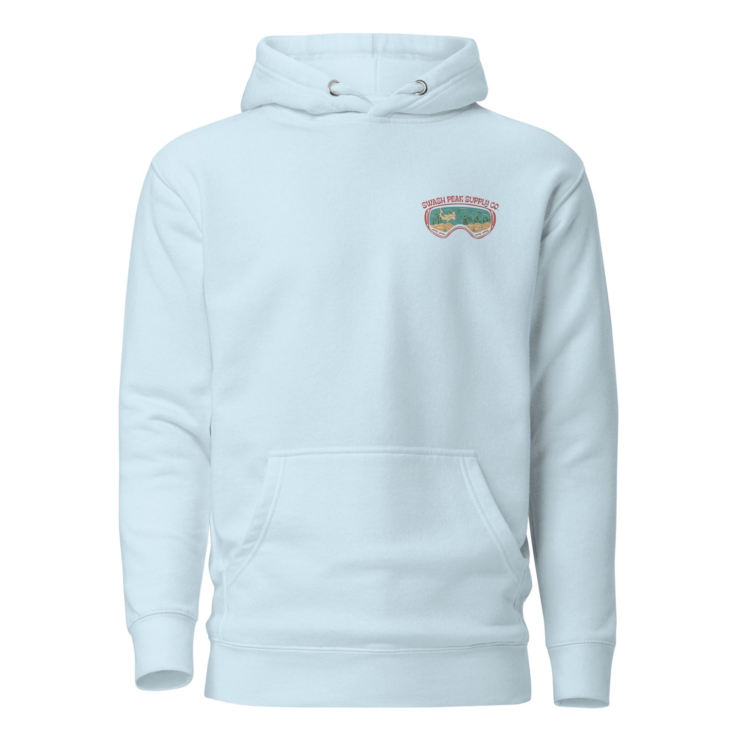 Dive Goggles Unisex Hoodie - Swash Peak