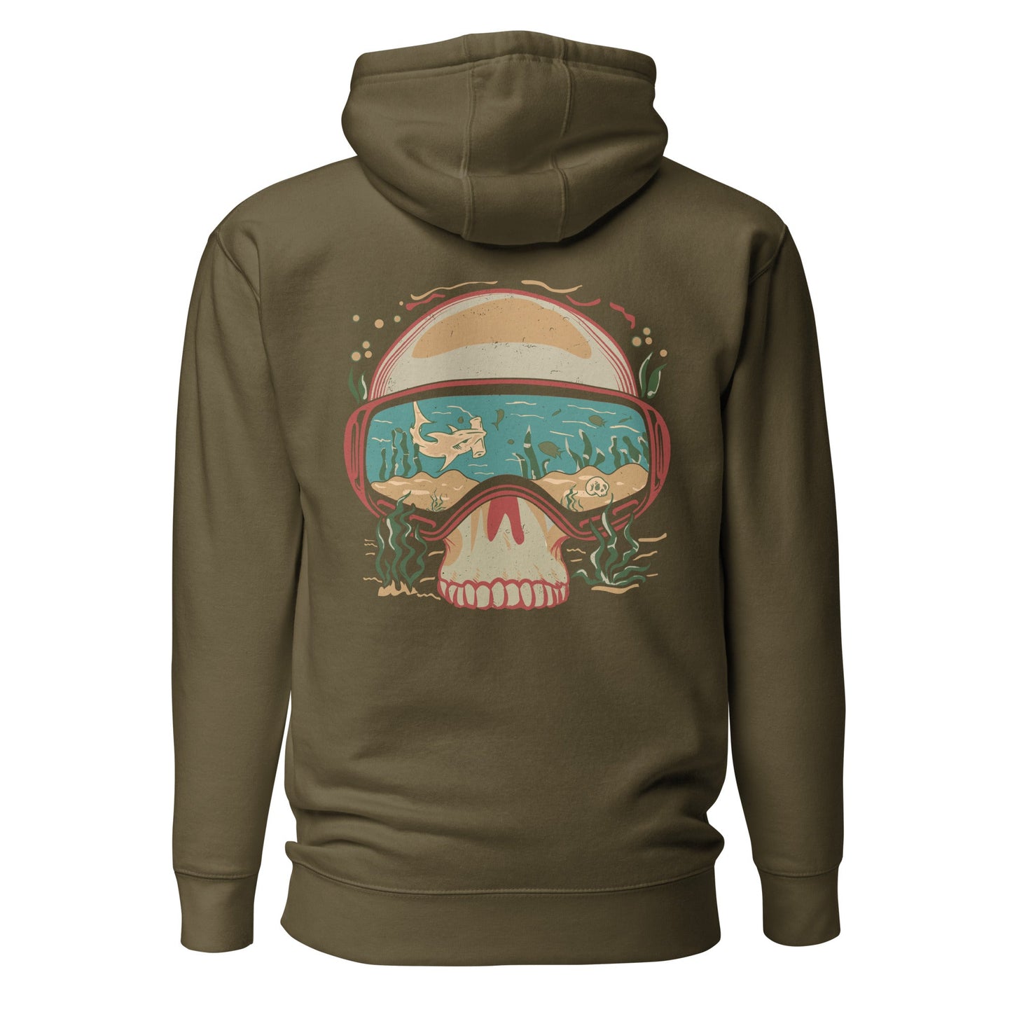 Dive Goggles Unisex Hoodie - Swash Peak