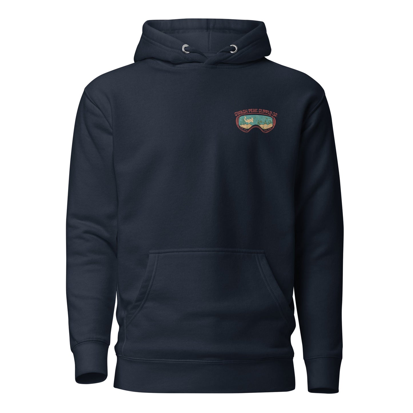 Dive Goggles Unisex Hoodie - Swash Peak