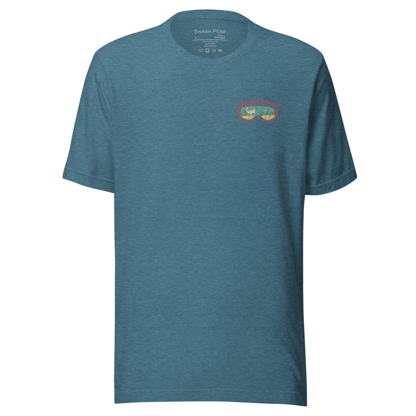 Dive Goggles Unisex Tee - Swash Peak