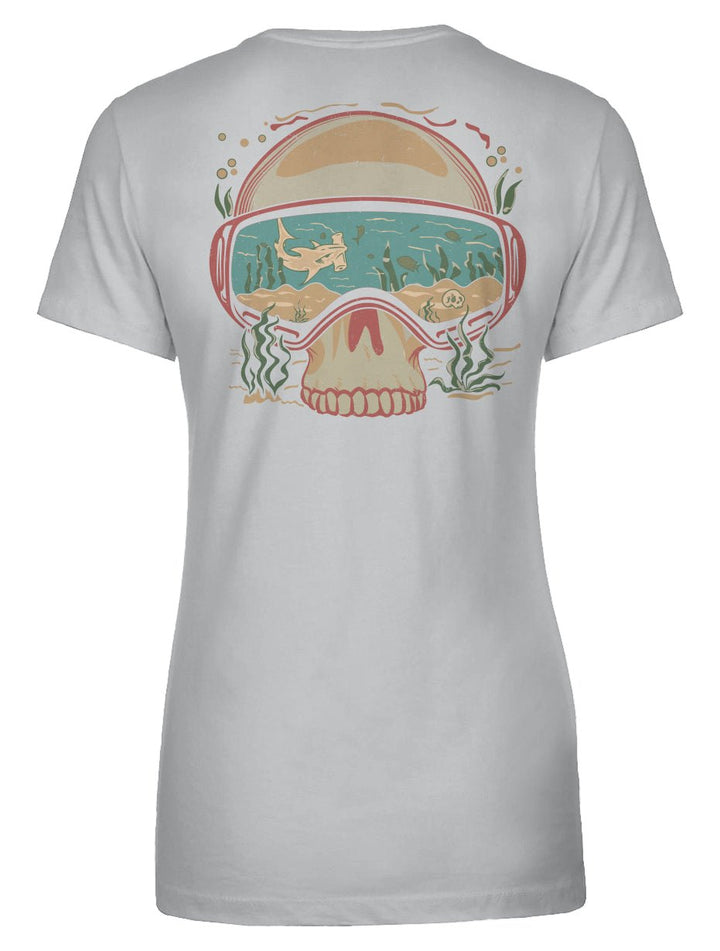Dive Goggles Women's Tee - Swash Peak