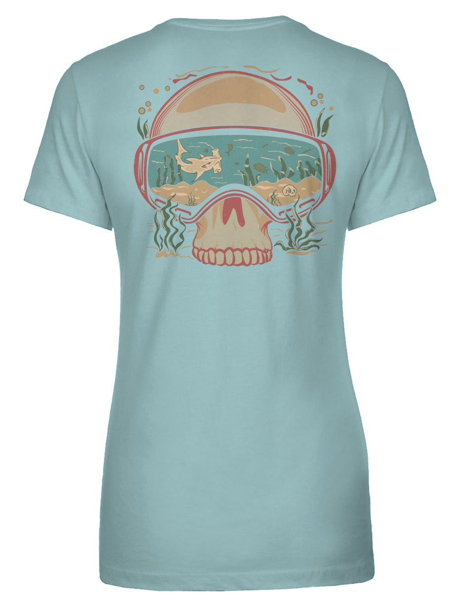 Dive Goggles Women's Tee - Swash Peak