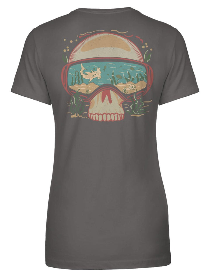 Dive Goggles Women's Tee - Swash Peak