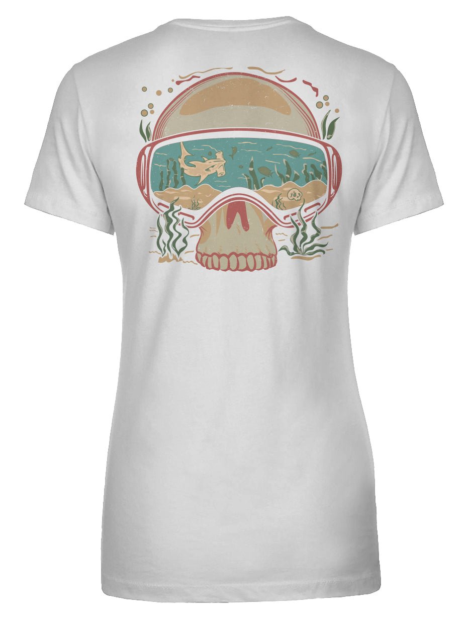 Dive Goggles Women's Tee - Swash Peak