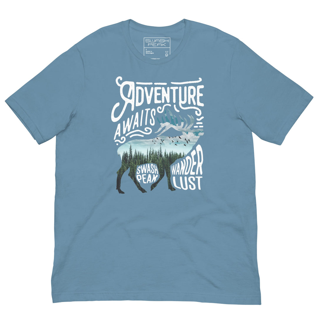 Elk Adventure Unisex Tee - Swash Peak