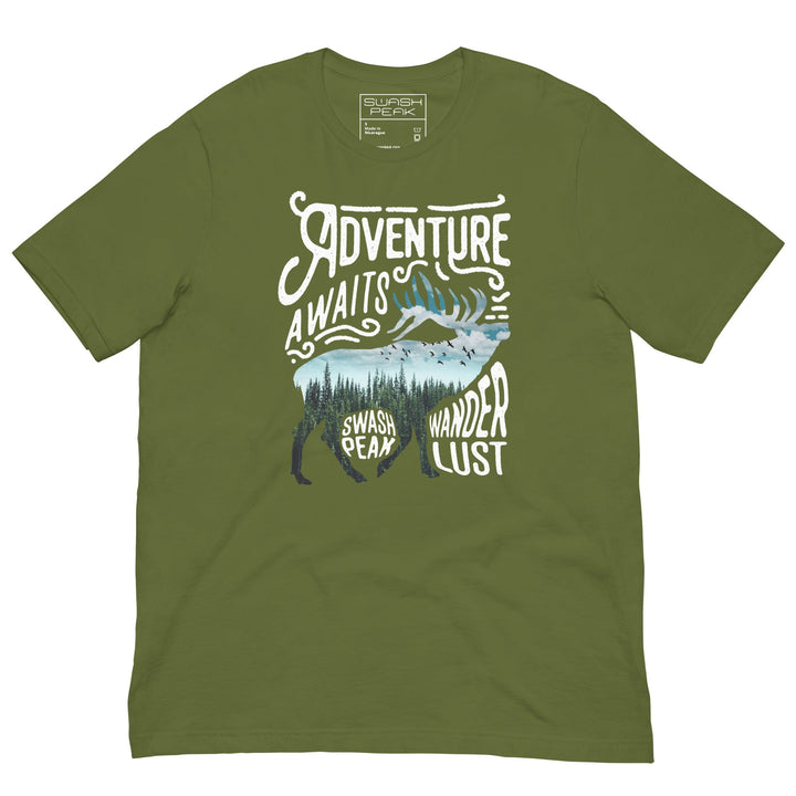 Elk Adventure Unisex Tee - Swash Peak