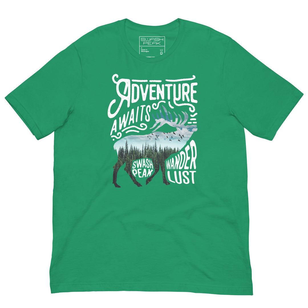 Elk Adventure Unisex Tee - Swash Peak