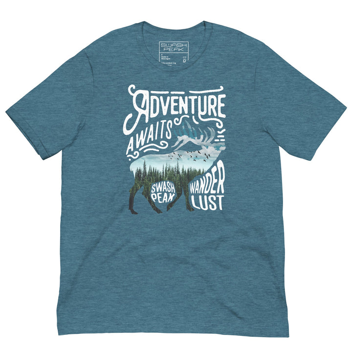 Elk Adventure Unisex Tee - Swash Peak