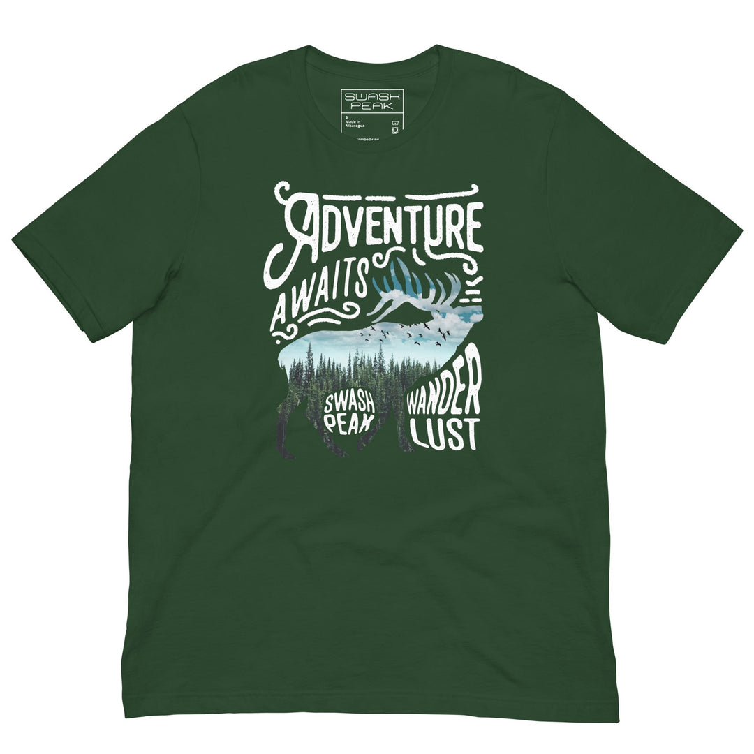 Elk Adventure Unisex Tee - Swash Peak