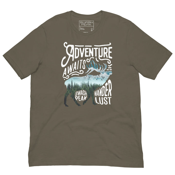 Elk Adventure Unisex Tee - Swash Peak