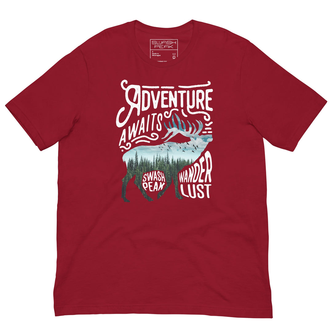 Elk Adventure Unisex Tee - Swash Peak