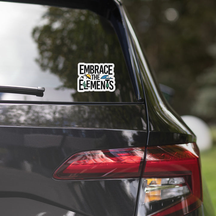 Embrace The Elements Sticker - Swash Peak