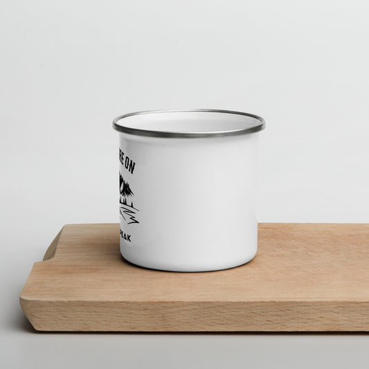 Adventure On! Enamel Mug