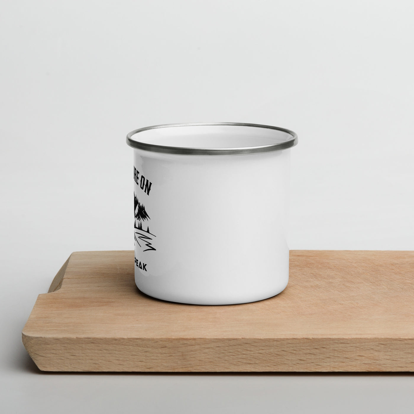 Adventure On! Enamel Mug