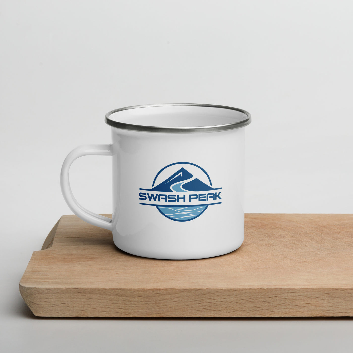 Swash Peak Enamel Mug