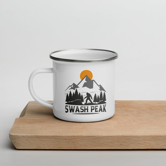 Bigfoot Enamel Mug