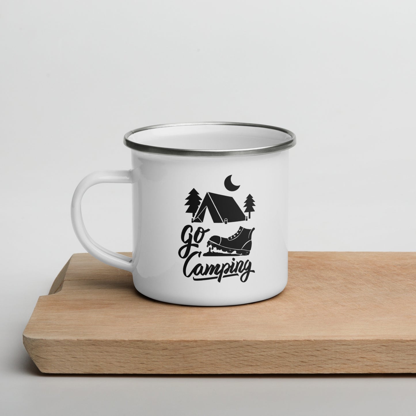 Go Camping Enamel Mug